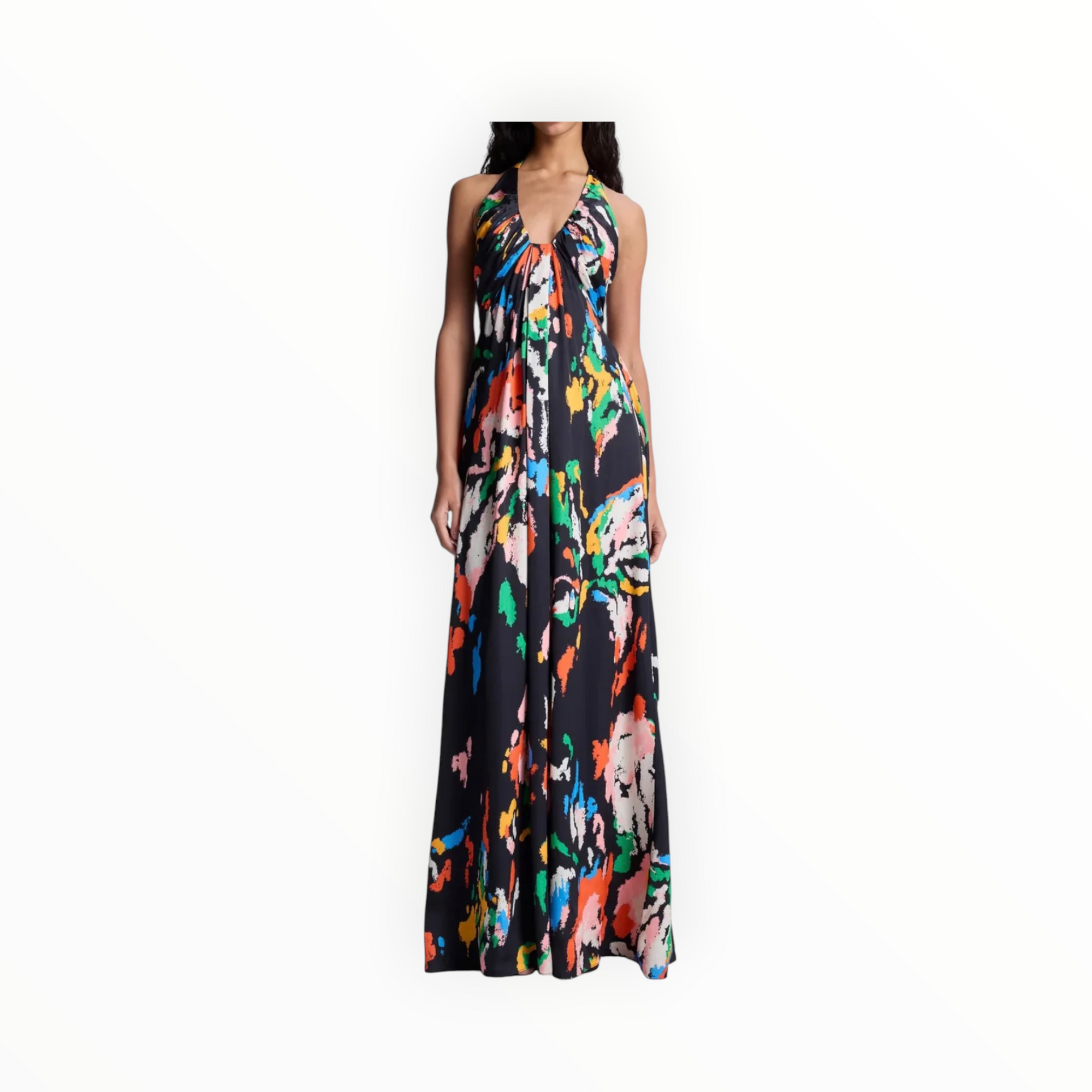 A.L.C. Al Gown - Black Multi
