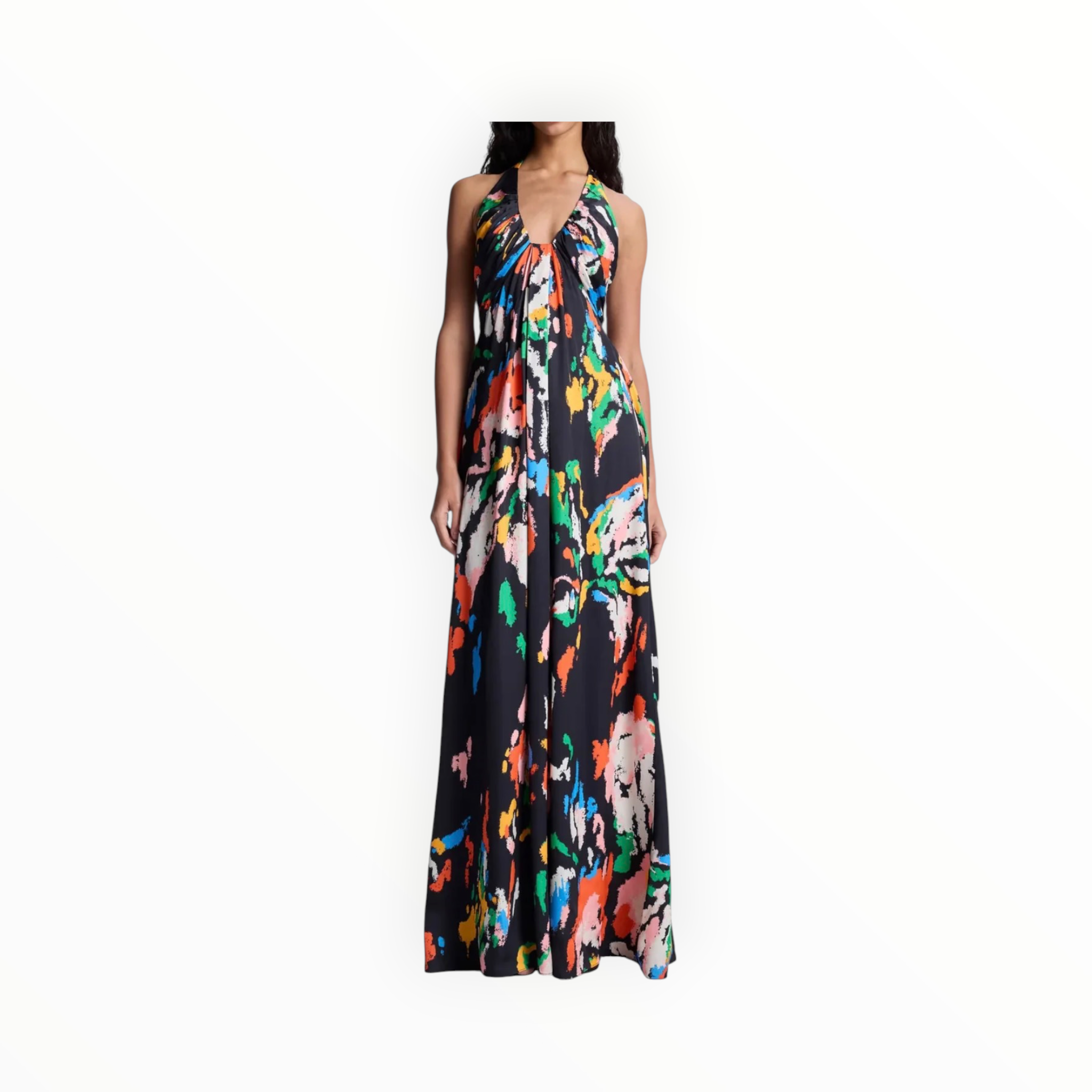 A.L.C. Al Gown - Black Multi