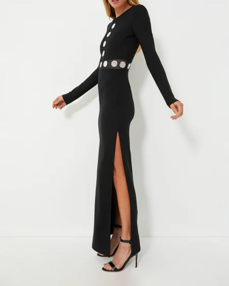 STAUD Asher Dress - Black