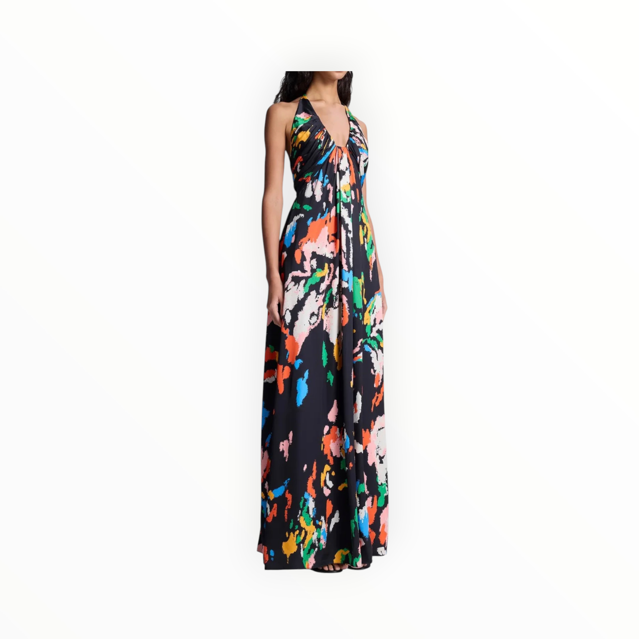 A.L.C. Al Gown - Black Multi