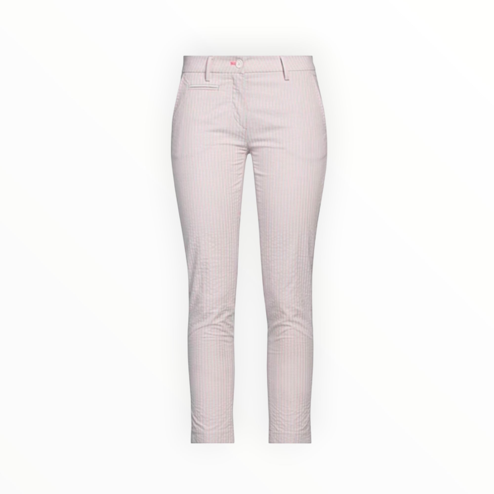 Mason's Forte Dei Marmi Slim Fit Pant - Pink/Grey Stripe