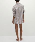 Faithful the Brand En Vau Oversized Shirt - Sifnos Stripe