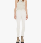 MOTHER High Waisted Looker Ankle - Antique White