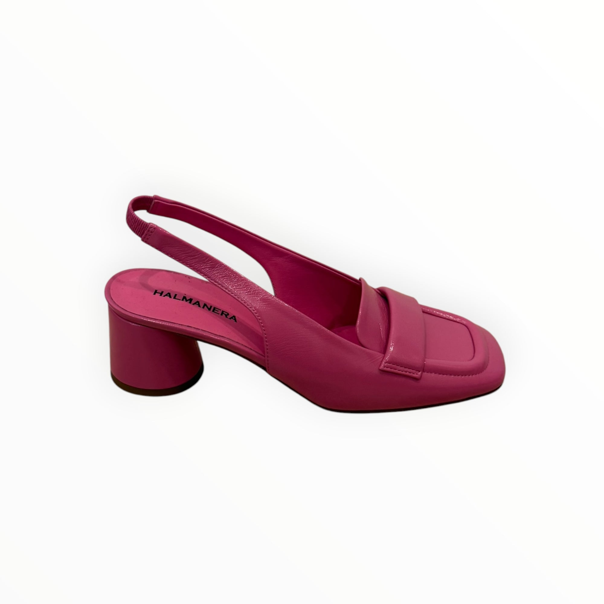 Halmanera Cala 25 Patent Leather Slingback - Pink