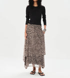 Maria Cher Baradero Lulu Midi Skirt - Brown