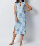 Sail to Sable Coral Print Tunic Dress