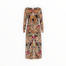 MISA Goldie Velvet Dress - Persian Paisley