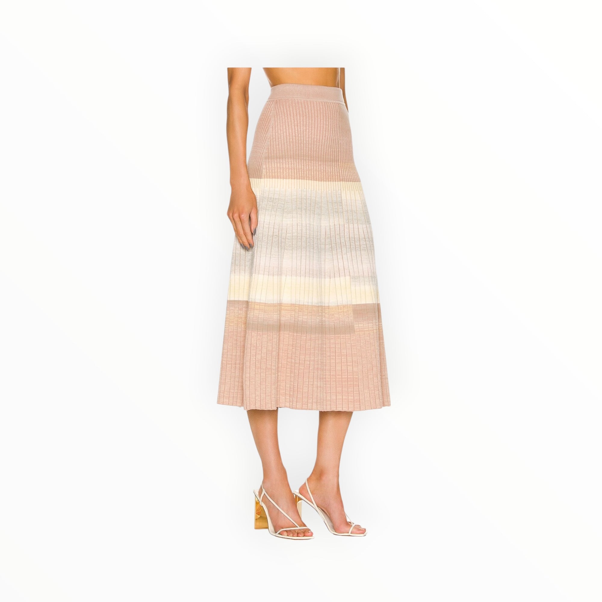 Jonathan Simkhai Nayeli Skirt - Dusk Space Dye
