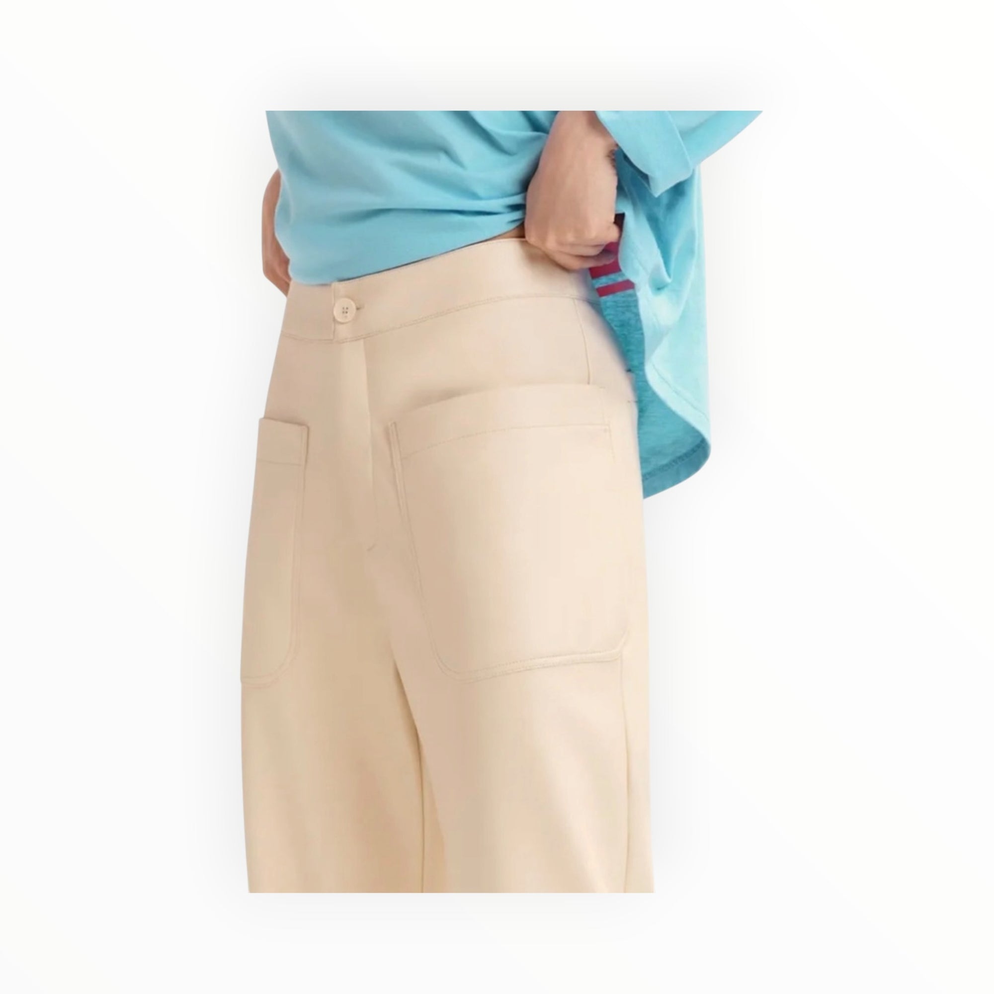 Essentiel Antwerp Grate Pants - Ecru