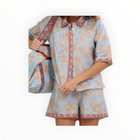 Las Sureñas Bag Africa - Light Blue