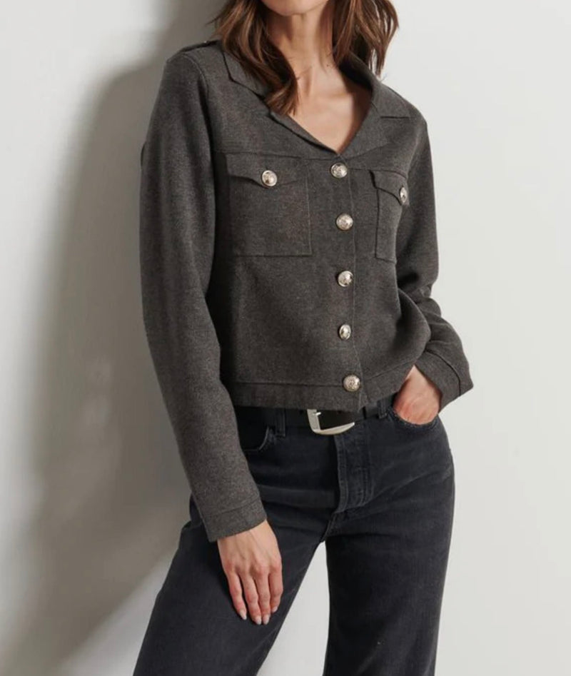 LINE Birdie Cardigan - Military Shadow