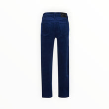 Coût De La Liberté Elle Stretch Cord HR Skinny Button Fly - Navy