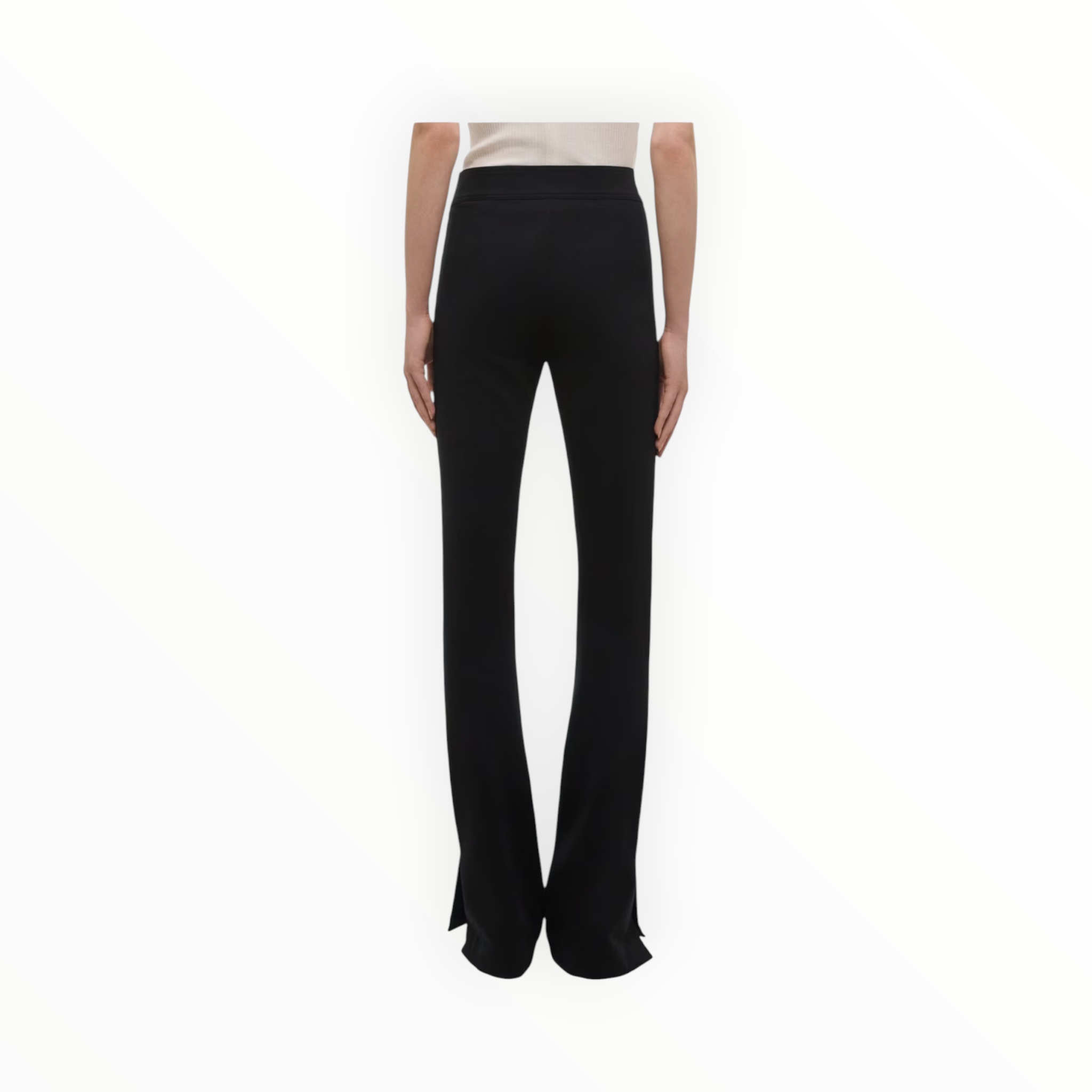 Helmut Lang Ponte Bootcut Pants - Black