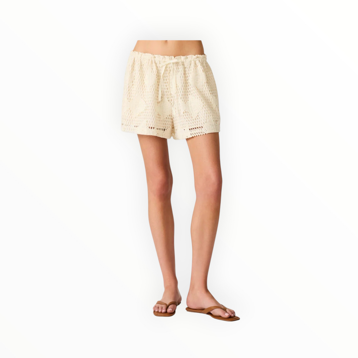 Steve Madden Sandra Shorts - Ivory
