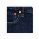 Re/Done The 90s High Rise Ankle Crop - Dark Rinse