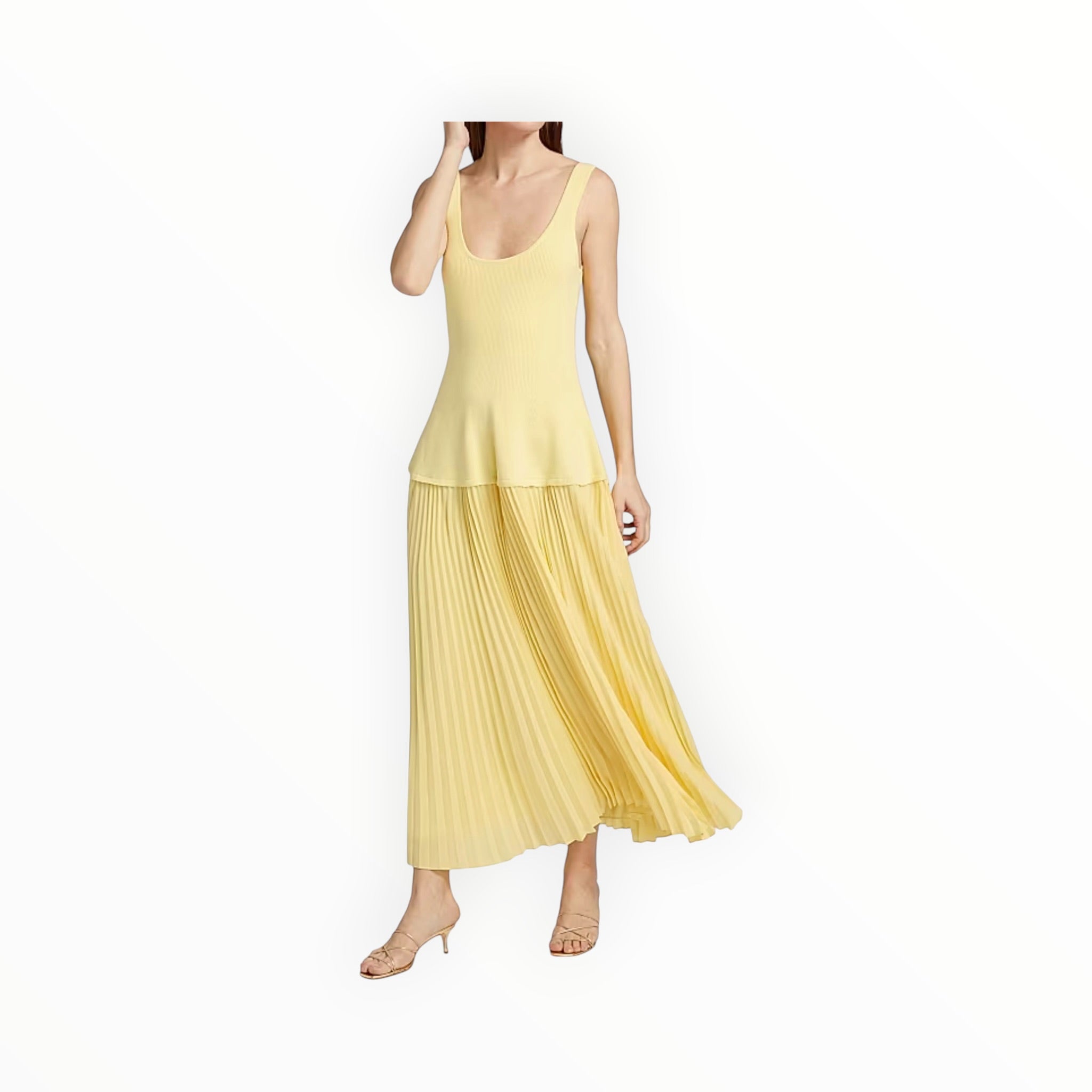 SIMKHAI Allana Dress - Buttercream