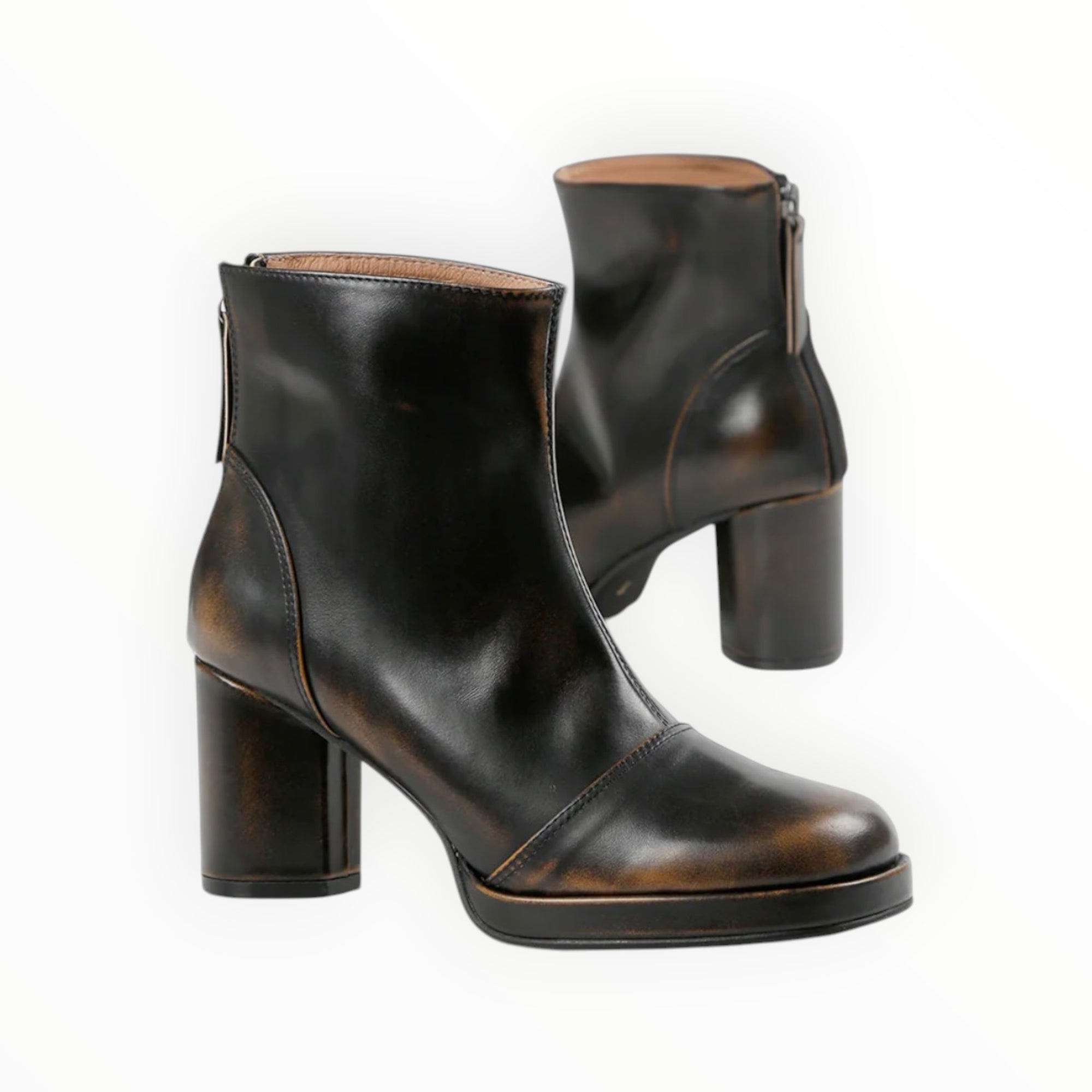 ALL BLACK Distressed Lady - Black