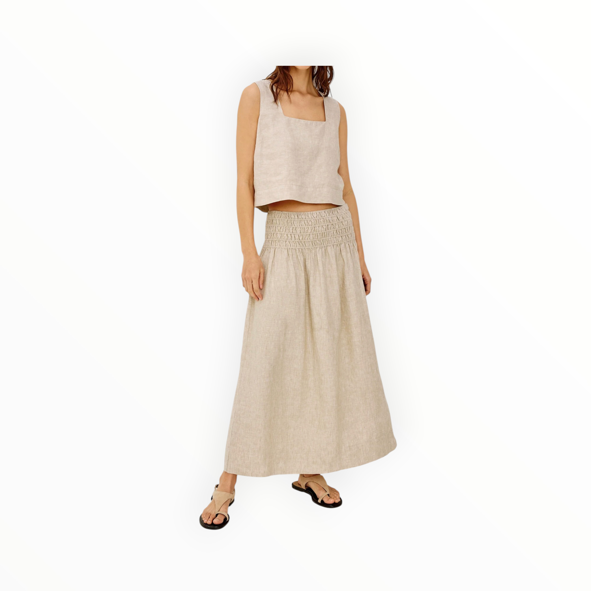 Rails Akira Top - Heathered Flax