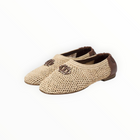 SIMKHAI Eden Raffia Ballet Flats - Natural