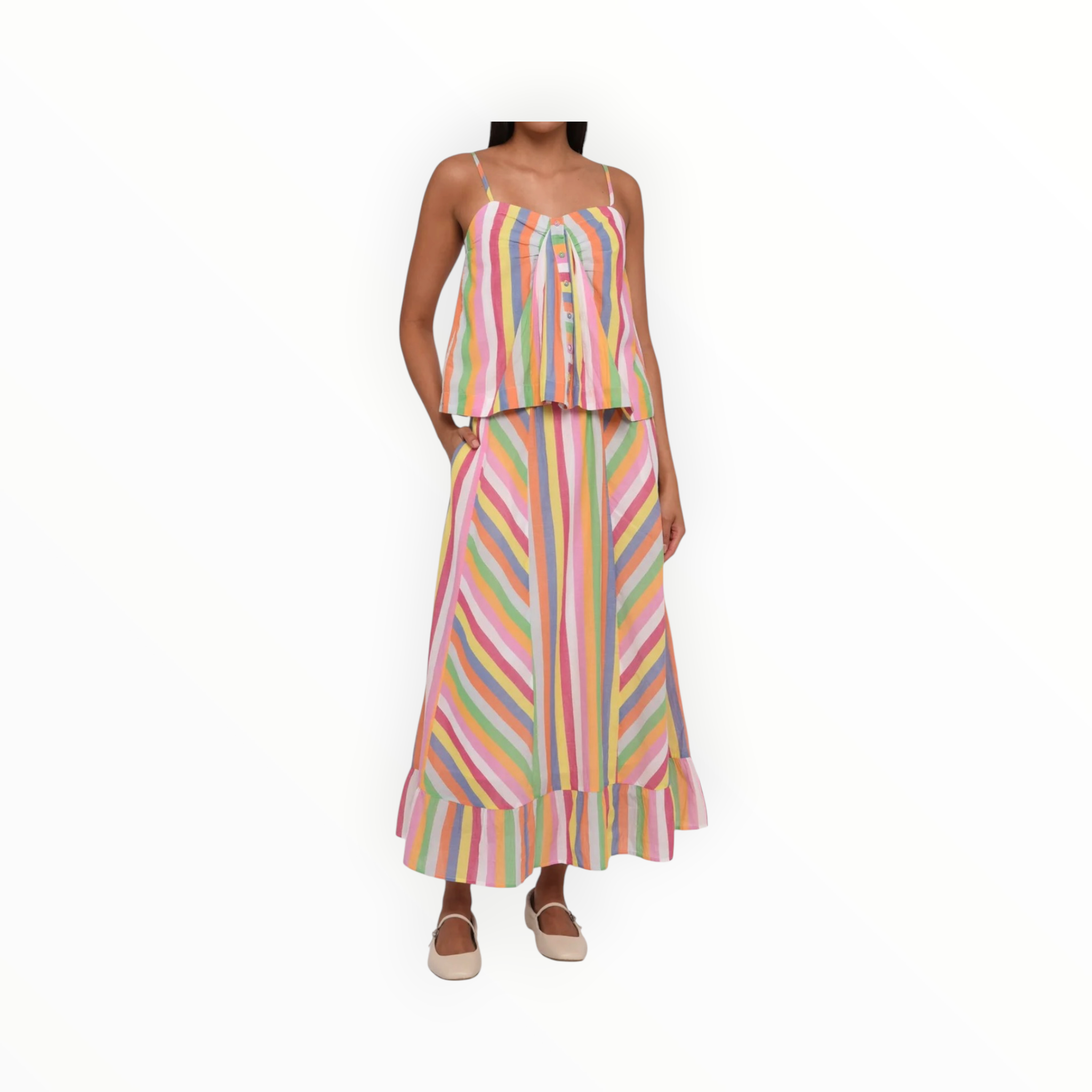 Love The Label Nova Top - Surya Stripe