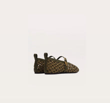 rag & bone Spire Woven Mary Janes - Loden Woven