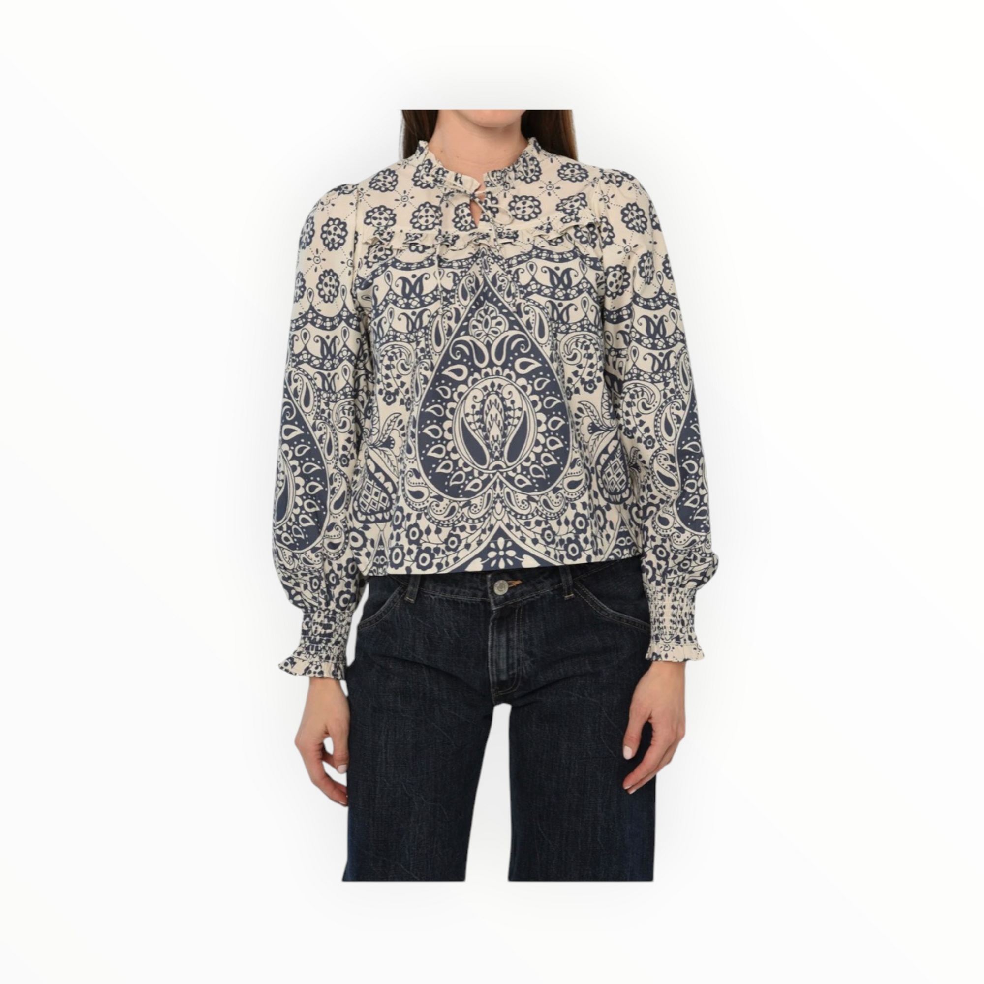 Love The Label Shanie Top - Antonina Print