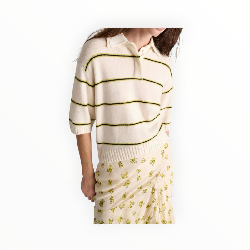 Dorothee Schumacher Sporty Statements Pullover - White Ginger Trio