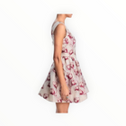 Milly Erin Floral Dress - Pink/White