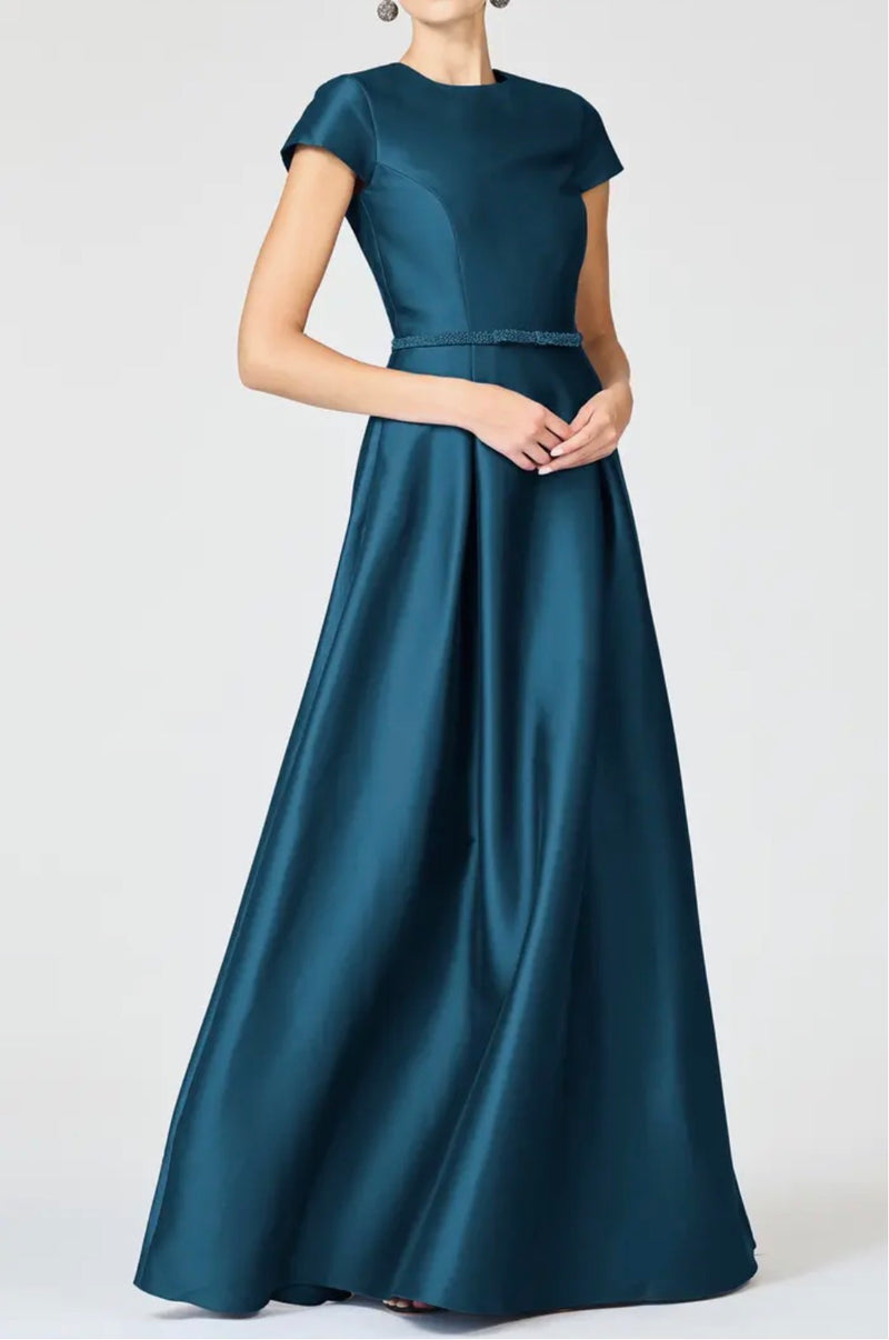 Sachin & Babi Blythe Gown - Bottle Green