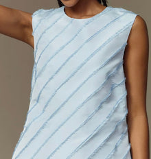 Stella Nova Sleeveless Bow-Back Mini Dress - Blue