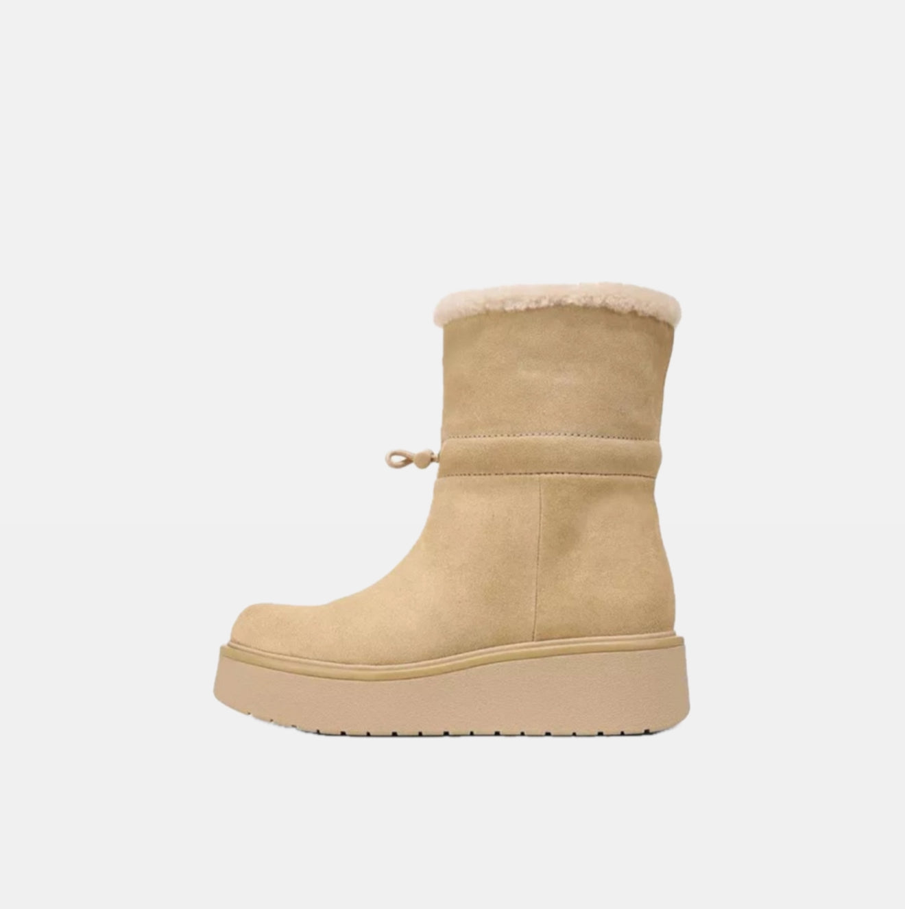 Vince Bellingham Shearling Lined Suede Boot