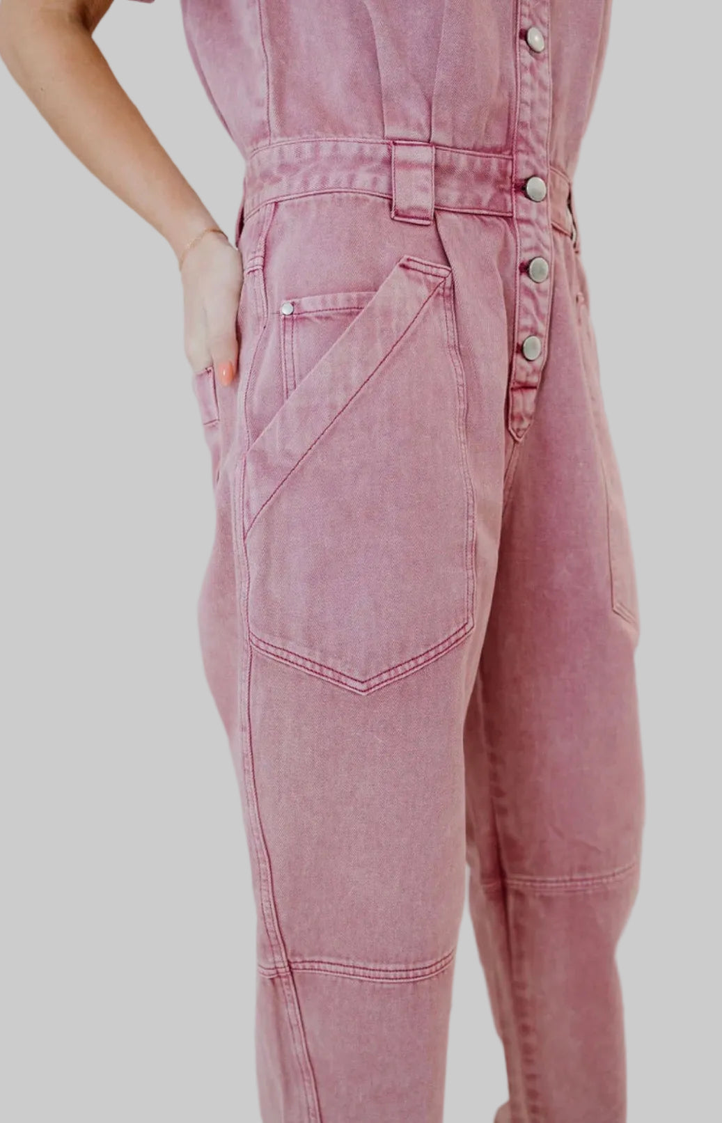 Suncoo Talian Jumpsuit - Pink