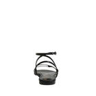 Sam Edelman Ellina Strappy Flat Sandal - Black Leather
