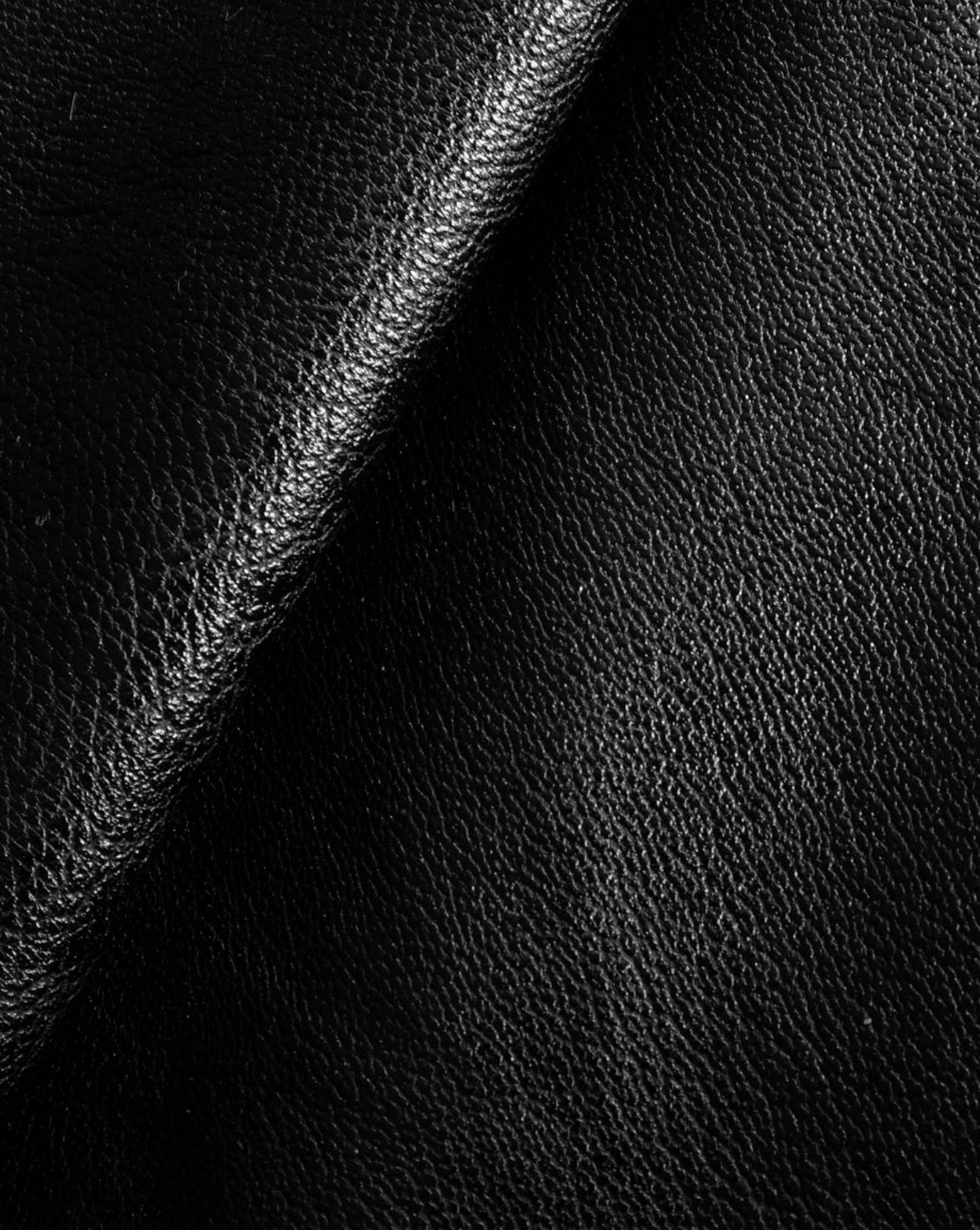 Commando Faux Leather Jogger - Black