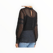IRO Amia Ball Alpaca Blend Sweater - Black