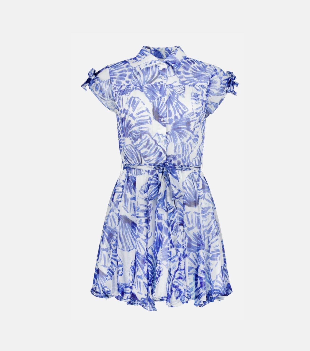 Amanda Uprichard Savannah Dress - Shell Print