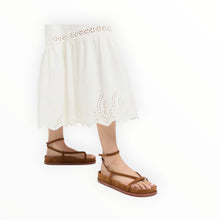 Loeffler Randall Sonny Suede Platform Sandals - Cacao
