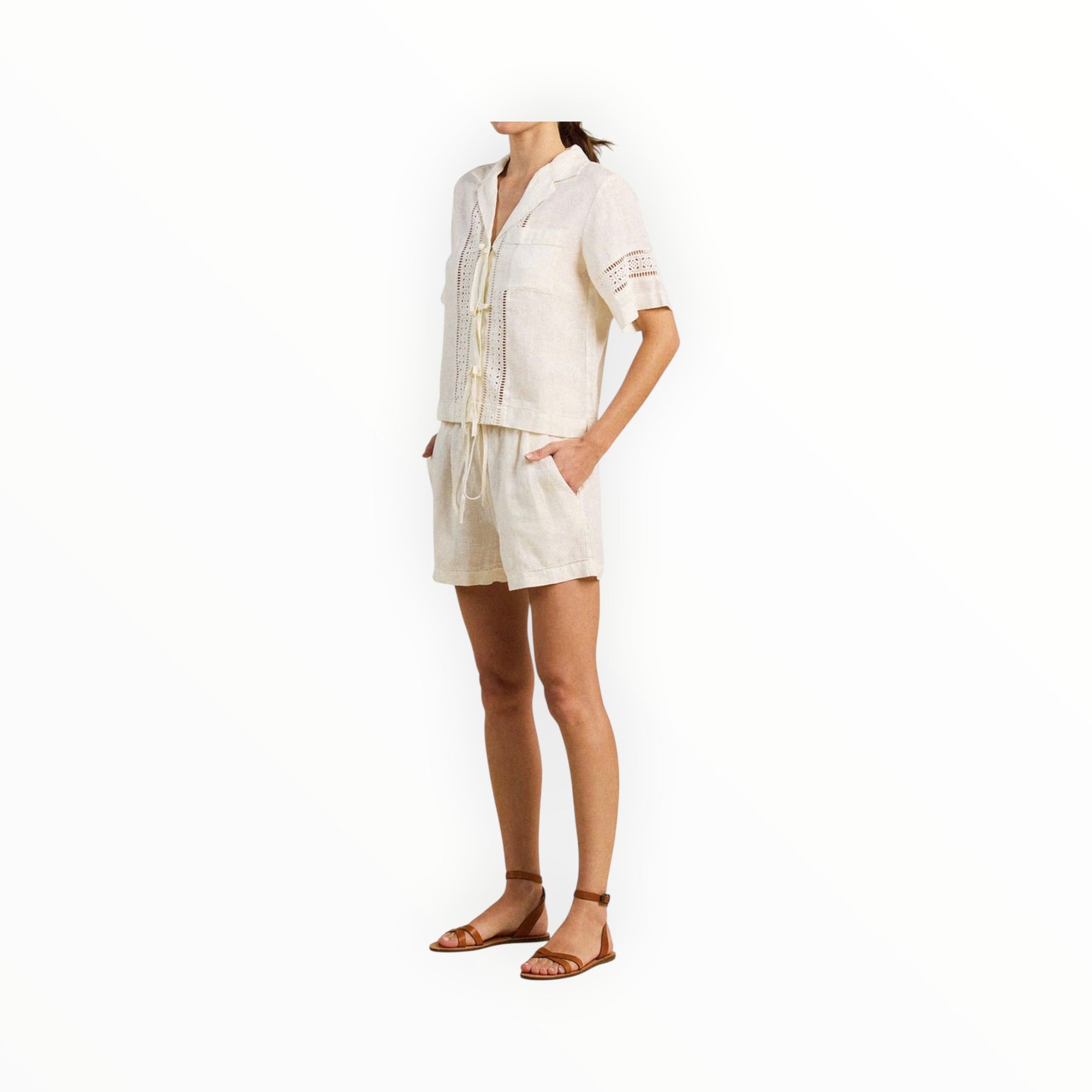Trovata Charlie Short - Ivory
