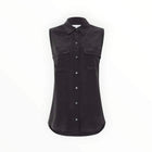 Equipment Sleeveless Slim Signature - True Black