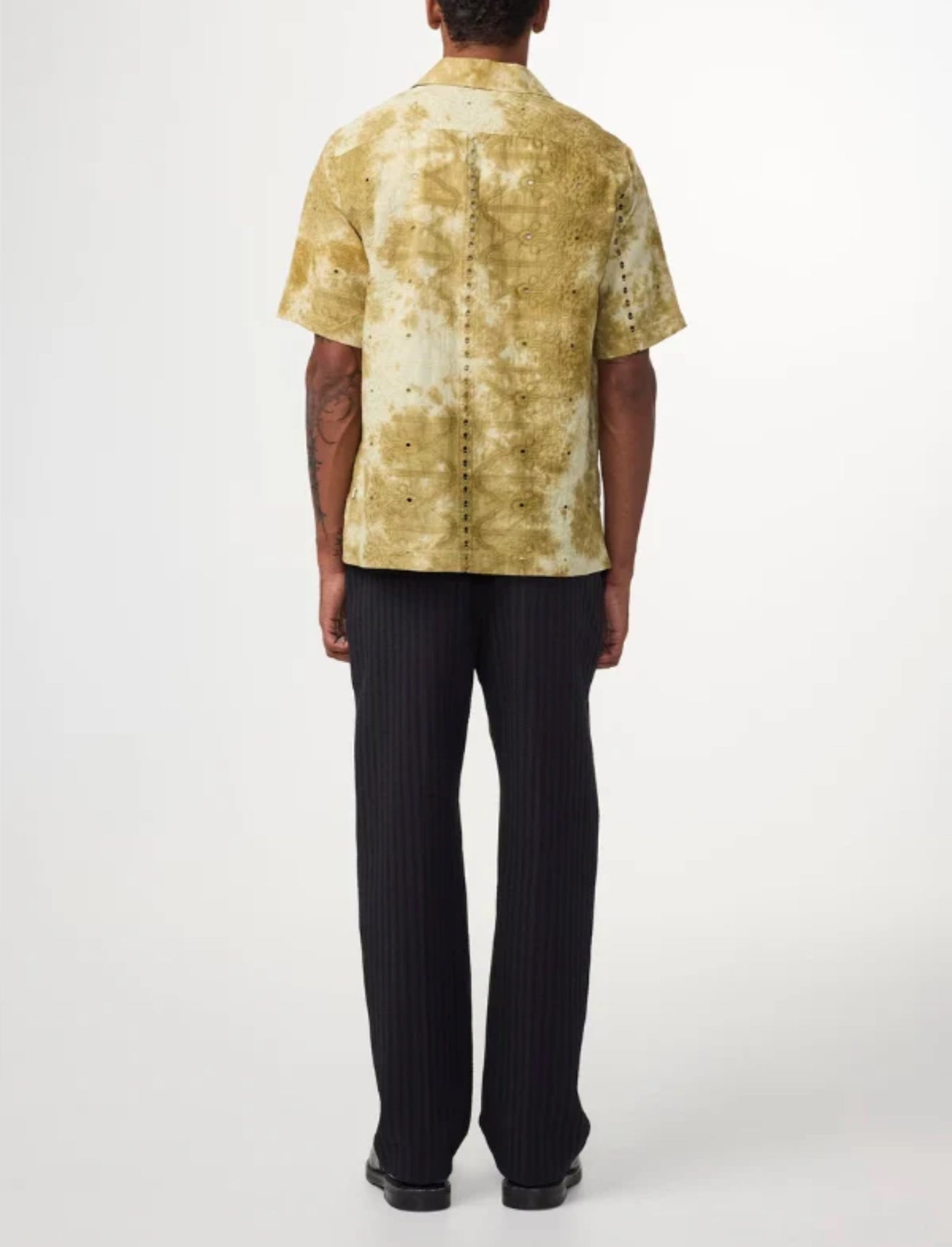 NN07 Julio Embroidery Shirt - Evergreen