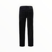 Coût De La Liberté Candice/Stretch Velvet Cropped Skinny - Black