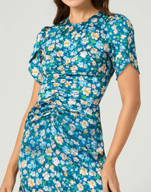 Shoshanna Quince Dress - Indigo Multi