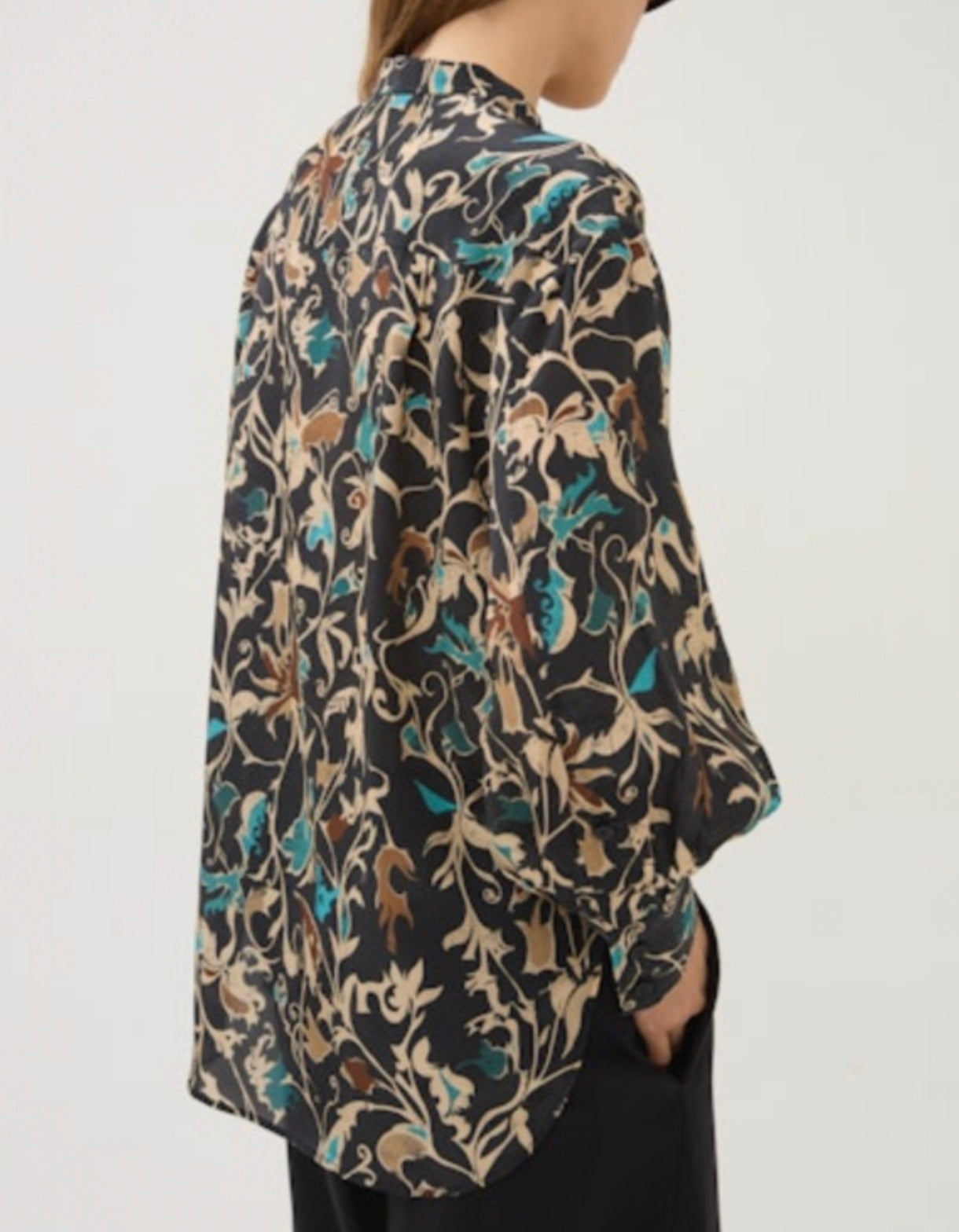 Maria Cher Berry Bianca Blouse - Black