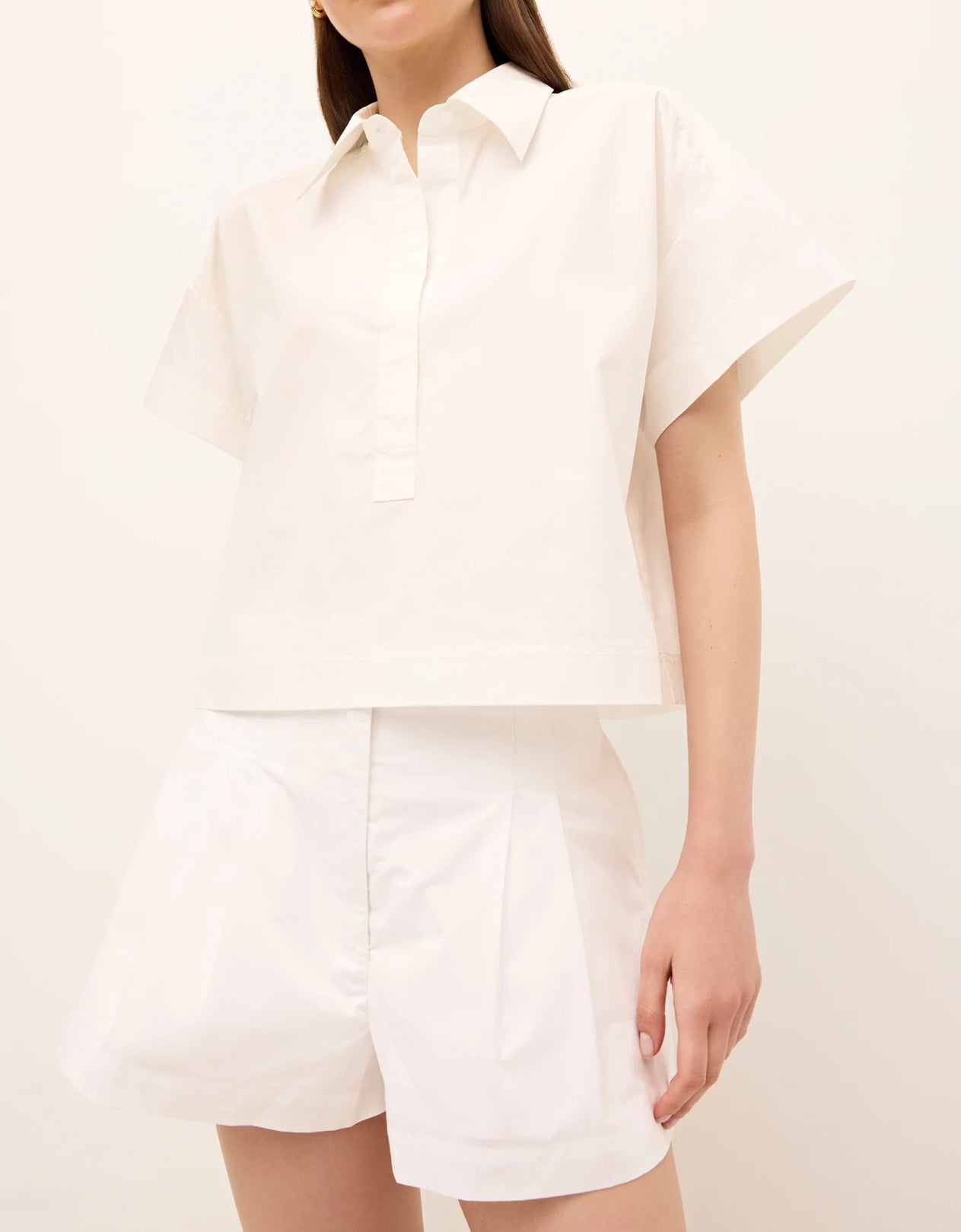 Marie Oliver Lander Short - Optic White