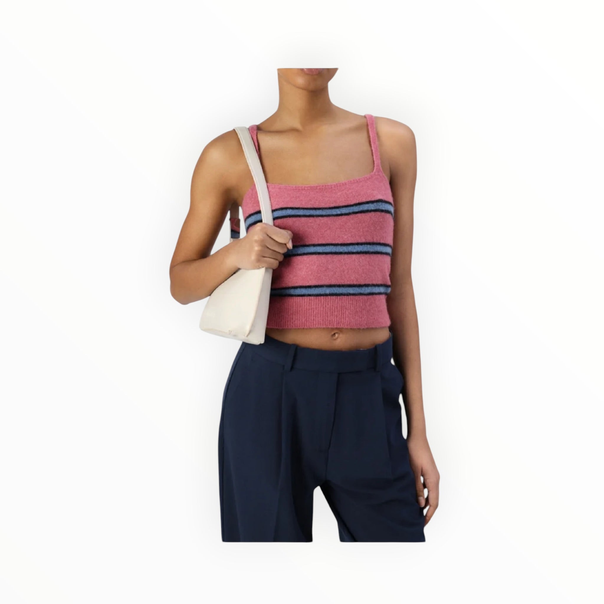 Samsøe Samsøe Sanoura Top - Wine Stripe