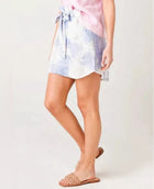 Bella Dahl Belted Galaxy Tie Dye Skirt