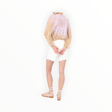 Christy Lynn Andrea Blouse - Falling Floral Mauve
