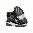 Gabor 93761-97 High Top Sneaker - Black Patent