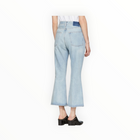 Frame Blue Rigid Re-Release Le Crop Flare Jeans