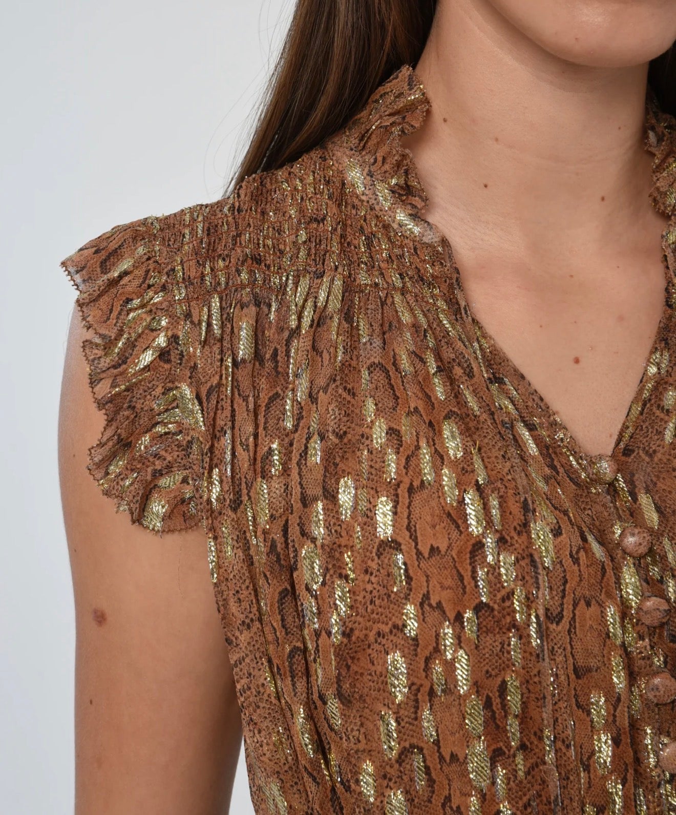 Love The Label Cassie Dress - Cavalier Python Print
